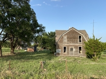 The house in northern Oklahoma in which my father-in-law grew up It has been abandoned since the mid s 