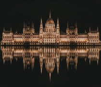 The House of Parliament in Budapest Hungary
