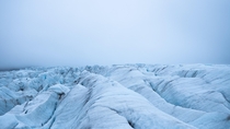 The Ice of Kvaerjokull Iceland 