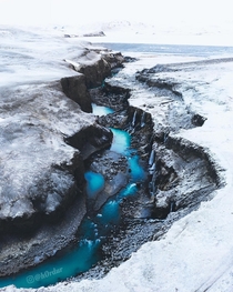 The Icelandic Highlands look amazing in winter - Sigldugljfur Canyon Fjallabakslei Nyrri South Iceland  - Instagram hrdur