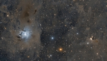 The Iris and Ghost Nebulae NGC amp VdB