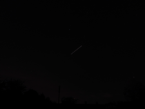 The ISS over my garden