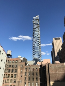 The Jenga Building-  Leonard Street NYC 