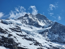 The Jungfrau in Switzerland  OC