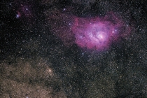 The Lagoon Nebula and NGC   By Joel Tonyan