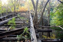 The last of the th century streetcar bridges in DC is in Foundry Branch Park in Georgetown - and may soon be demolished