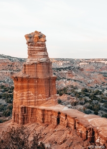The Lighthouse in Palo Duro Canyon in Canyon Texas 