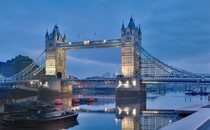 The London Tower Bridge at dawn  by Matthias Kabel  rHI_Res link in comments