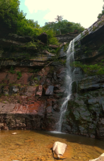 The Lower Kaaterskill Falls NY USA 