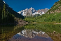 The Maroon Bells remind me of the perfect snow-topped triangles I used to draw for mountains as a kid 