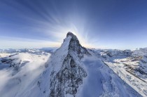 The Matterhorn ItalianSwiss Border 