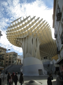 The Metropol Parasol Mushroom in Seville 