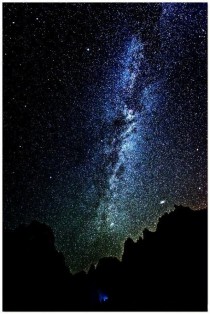 The Milky Way as seen from Italy 