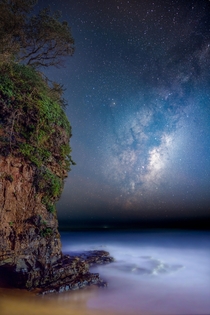 The Milky Way Core from Warriewood Beach Sydney Australia OC 