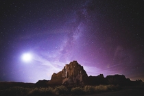 The Milky Way in Moab Utah 