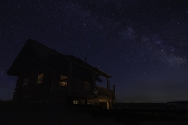 The Milky Way over my family cabin in Iowa 