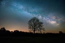 The Milky Way over Southeast Missouri 