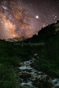 The Milky Way over Thomas Canyon Ruby Mountains NV  open to criticism cause Im always looking to improve