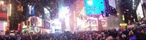 The Moment the Ball Dropped Times Square NY 