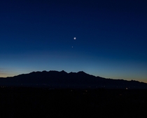 The Moon amp Venus in Conjunction at Dawn