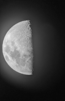 The moon tonight from New Zealand 
