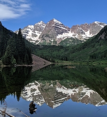 The most photographed mountains in the US - Maroon Bells CO 