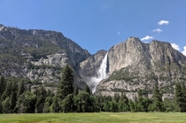 The mountains are calling and I must go Yosemite Falls 