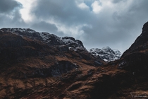 The Mountains of the Scottish Highlands 
