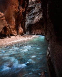 The Narrows at Zion National Park 