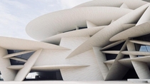The National Museum of Qatar in Doha 