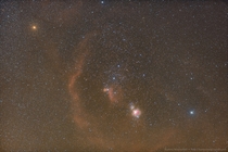 The nebulae of Orion 