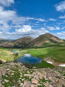 The Never Summer Mountains in Colorado 