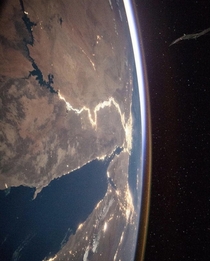 The Nile as seen from the International Space Station