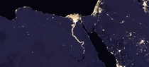 The Nile From Space Looks Like A Living Thing 