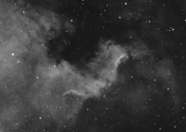 The North America Nebula In Hydrogen Alpha 