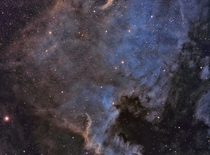 The North American Nebula this is  hours acquired over  days 