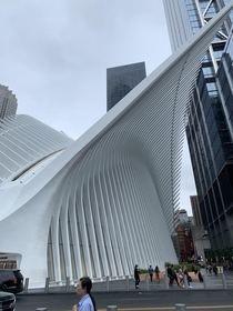 The Oculus World Trade Center Transportation Hub - NYC