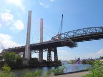The Old and the New - Kosciuszko Bridge New York NY 