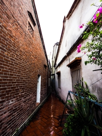The old streets of Lukang Taiwan they are literally called old streets
