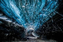 The otherworldly natural beauty within Icelands glaciers 