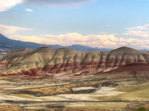 The painted hills of eastern Oregon 