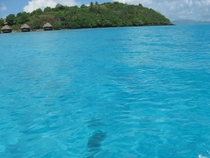 The Perfect Blue Waters of Bora Bora 