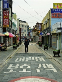 The population of the Seoul metropolitan area is similar to that of Australia But the streets were relatively empty
