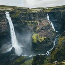The power of Iceland  Haifoss Iceland  Instagram bavarianexplorer