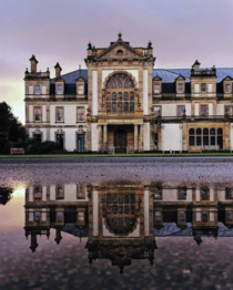 The present Dyffryn House in Wales was built in  by architect EA Lansdowne