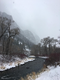 The Provo river in all its glory 