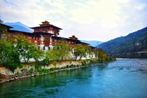 The Punakha Dzong Bhutan