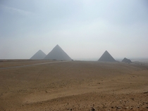 The Pyramids of Giza Cairo Egypt 