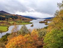 The Queens View near Pitlochry Scotland 