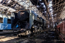 The Red Star Train Graveyard